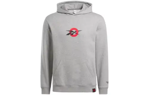 Reebok Sweatshirts Men's Gray Hooded Moderate Other