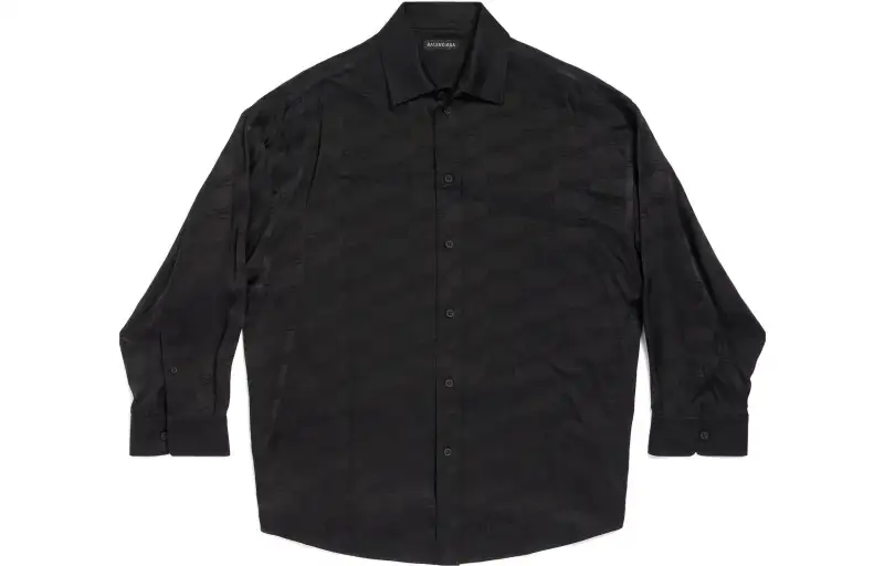 Balenciaga SS23 Shirt Loose Fit Unisex Black