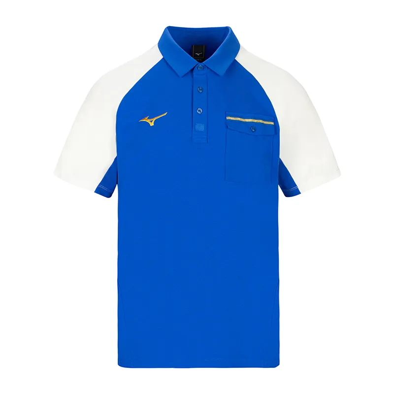 Mizuno Polo Shirt Unisex Cobalt Blue