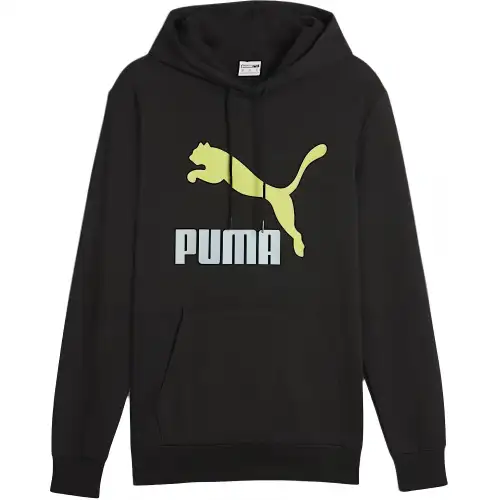 PUMA Sweatshirt Men's Black Lemon