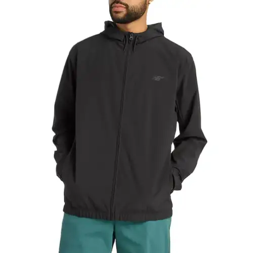 New Balance Jackets Men's Black Crew Neck Moderate Other
