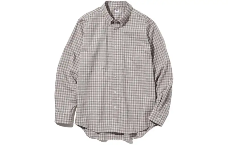 UNIQLO Shirts Unisex Pointed Collar Moderate Shirt