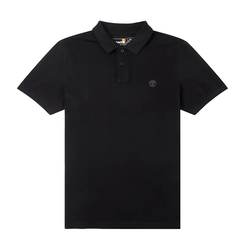 Timberland SS25 Polo Shirt Men's Black