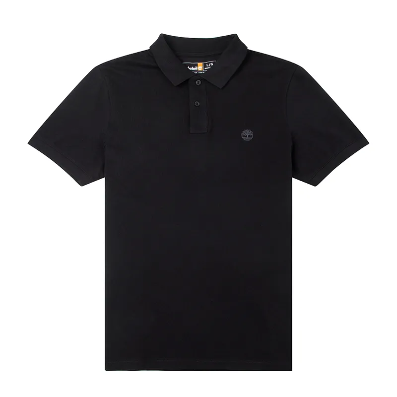 Timberland SS25 Polo Shirt Men's Black