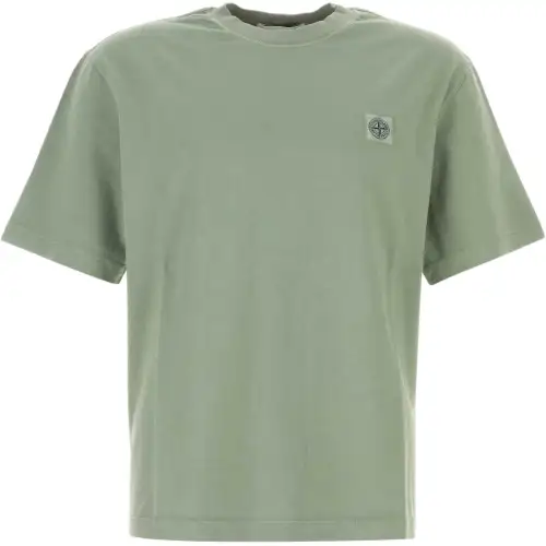 STONE ISLAND Cotton T shirt