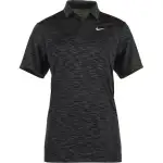 Nike Polo Shirts Men's Black Polo Collar Moderate Straight Fit