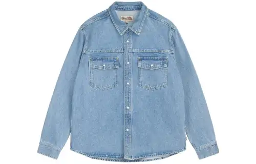 Stussy Boxy Western Denim Shirt