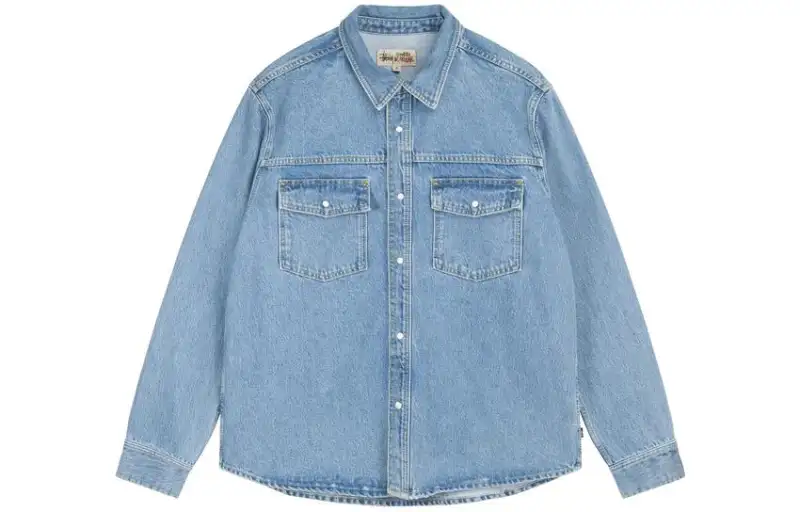 Stussy Boxy Western Denim Shirt
