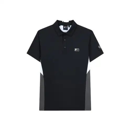 FILA Golf Polo Shirt Men's Pitch Black
