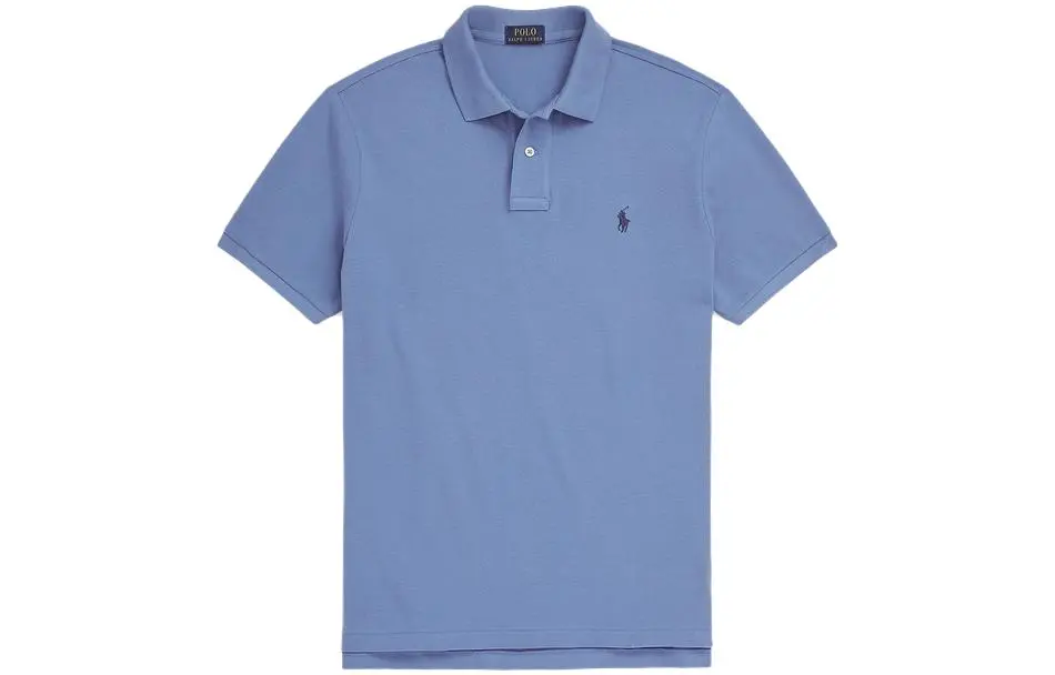 Polo Ralph Lauren FW23 Polo Shirt Custom Slim Fit Men's Blue