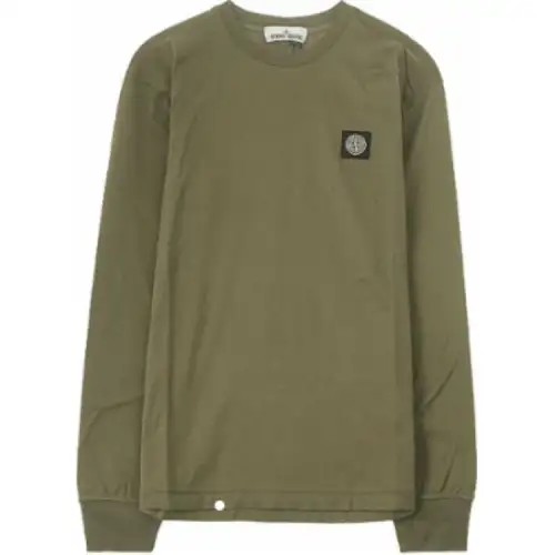 STONE ISLAND Sweatshirt Men's Olive