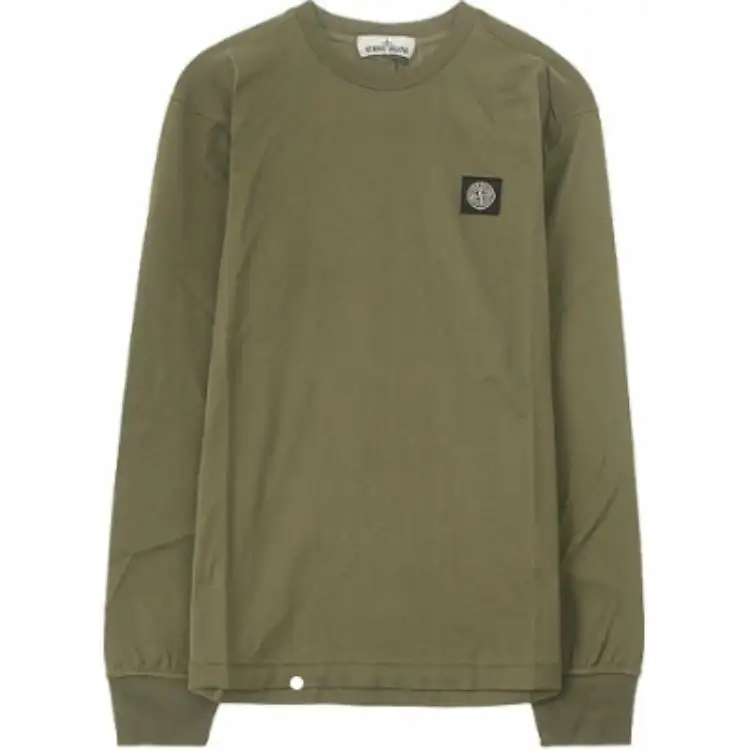 STONE ISLAND Sweatshirt Men's Olive