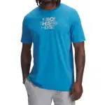 Under Armour Stacked T Shirt Men's Blue