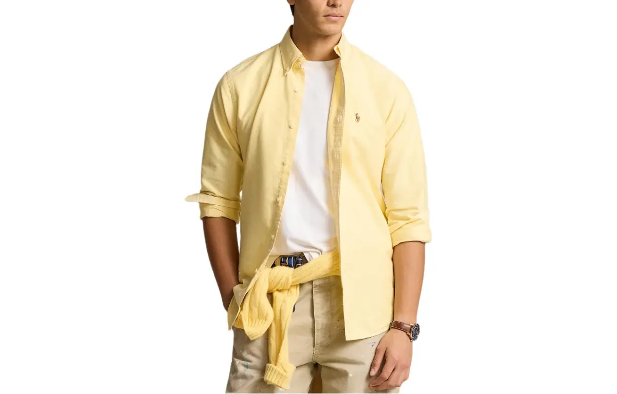 Polo Ralph Lauren SS24 Shirt Mixed Shipment Men's Yellow