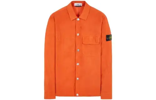 STONE ISLAND Shirt Men's Orange