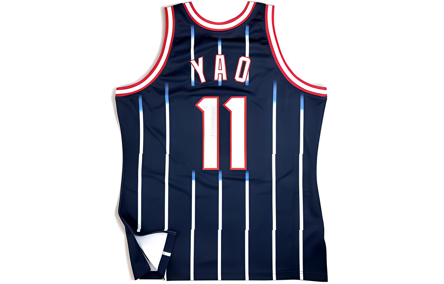 Mitchell Ness «NBA Houston Rockets 02 Yao Ming» authentic road jersey