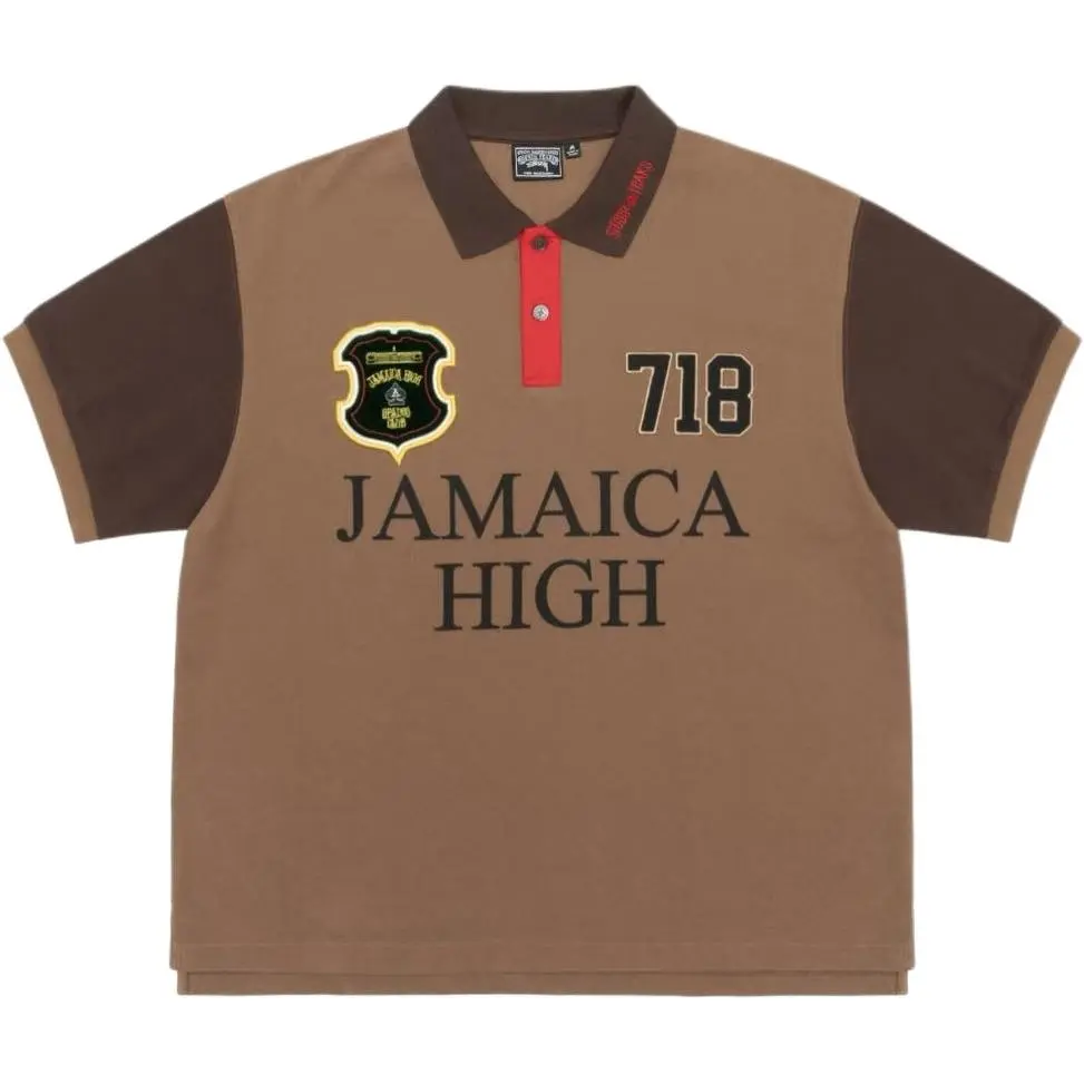 Stussy Denim Tears Polo Shirt Unisex
