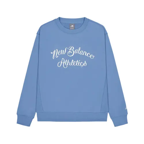 New Balance NB Athletics Sweatshirt Men's Heron Blue