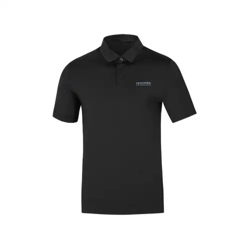 Skechers Sports Collection Polo Shirt Men's Carbon Black