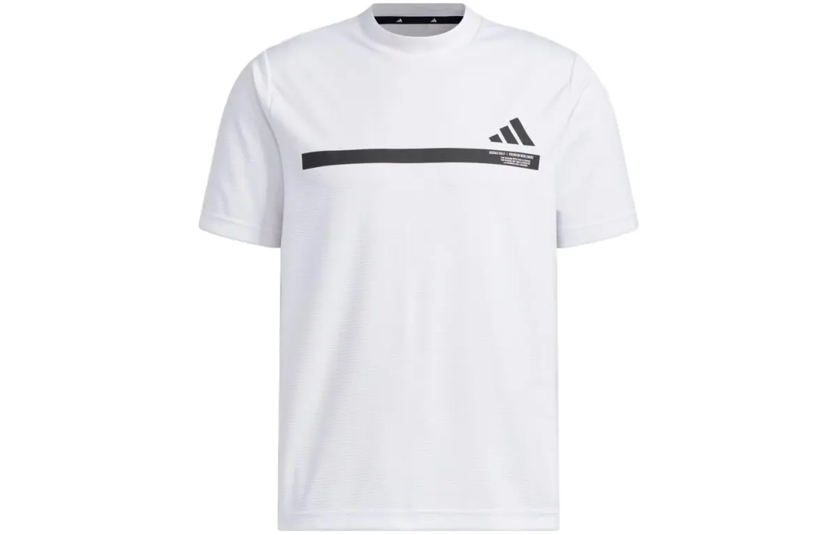 Adidas Shirts Men's White Crew Neck Moderate Other