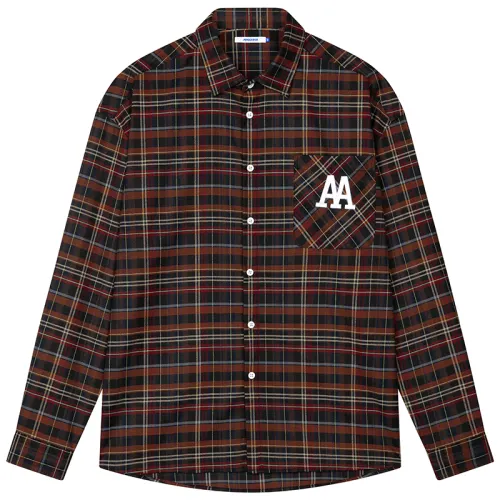 MIND ERROR Shirts Unisex Lapel Moderate Shirt