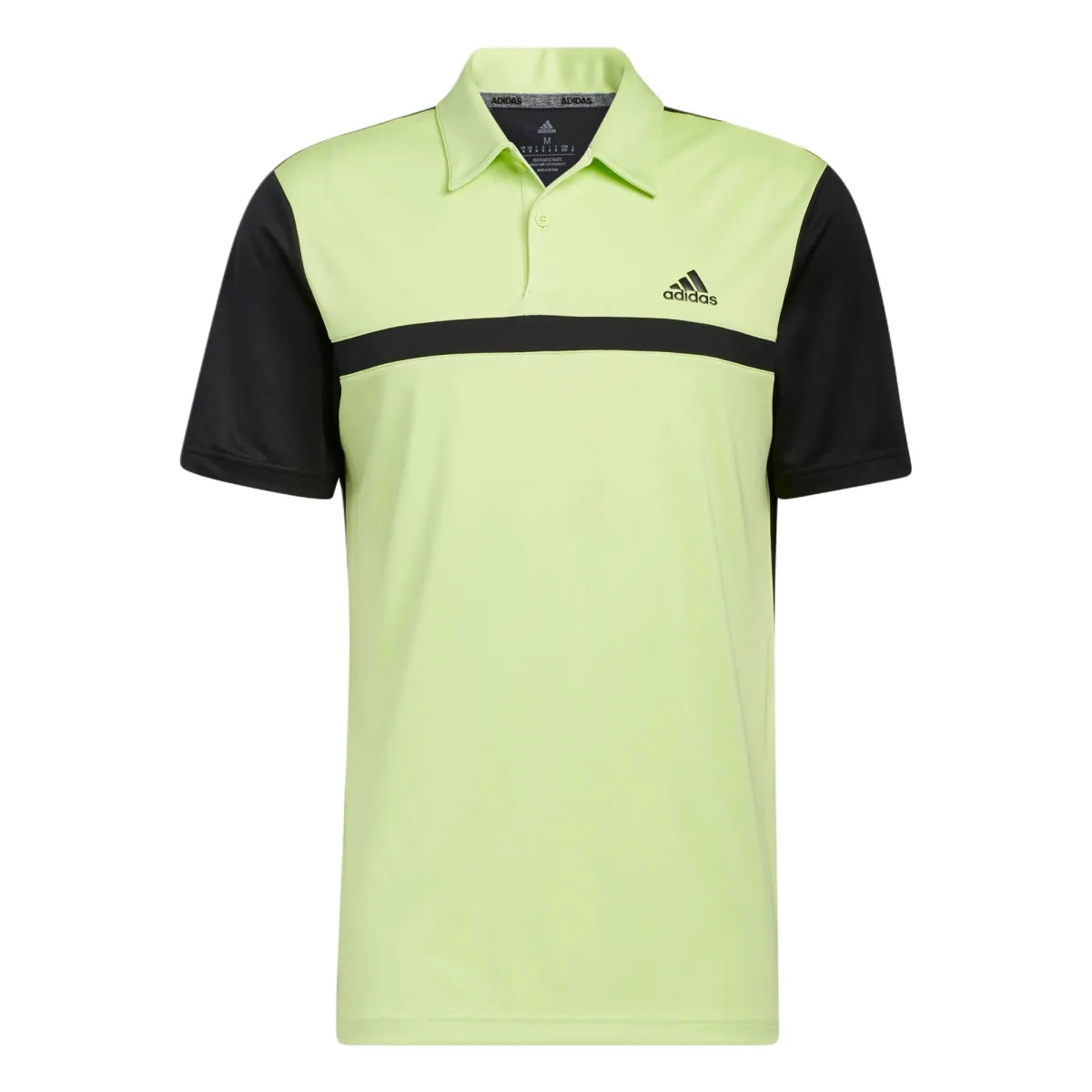 Adidas NVLTY CORE Polo Shirt Men's Acid Green/Black