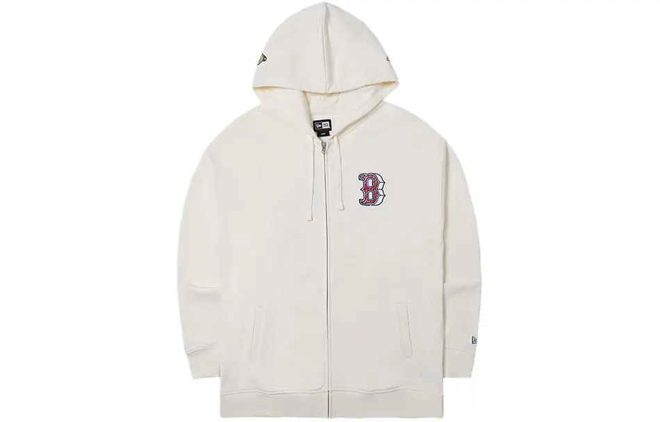 New Era SS24 Sweatshirt Unisex Ivory White