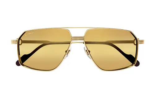Cartier Hexagonal Frame Sunglasses