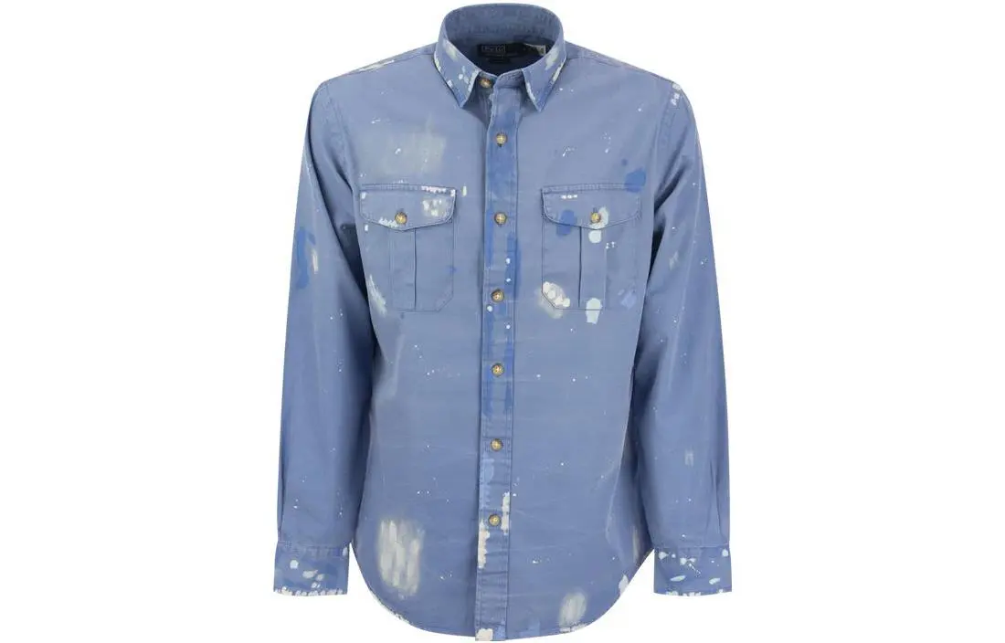 Polo Ralph Lauren SS23 Shirt Men's Blue