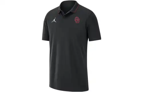 Jordan Oklahoma Men's Jordan Dri FIT College Coaches Polo