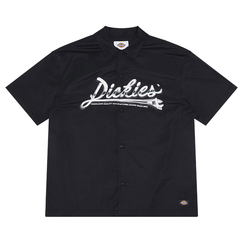 Мужская рубашка Dickies DK010314BLK (черная)