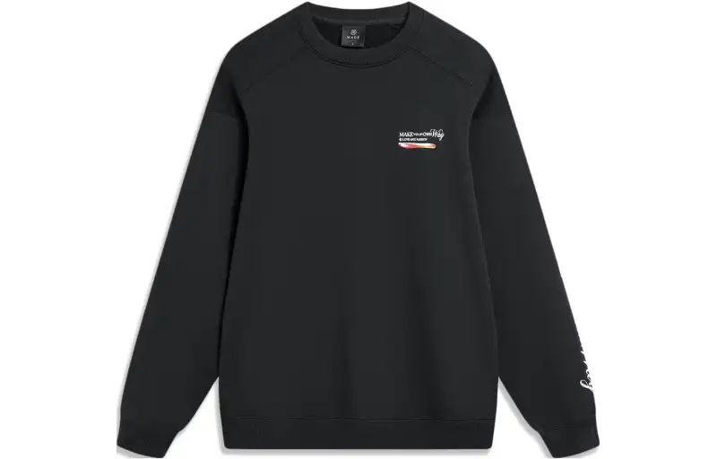 Li Ning Wade Collection Sweatshirt Unisex Black