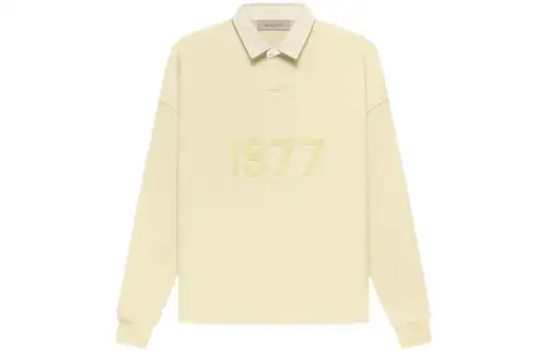 Fear Of God Essentials FW22 Polo Shirt Men's Canary Yellow