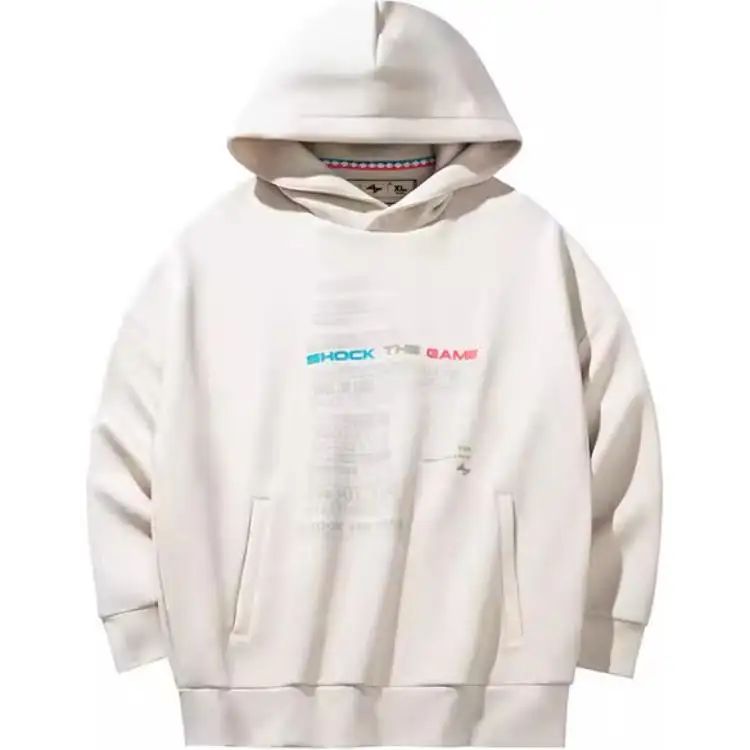 Anta Basketball Collection Sweatshirt Men's Mud Gray