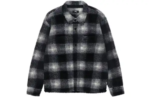 Stussy Plaid Sherpa Shirt
