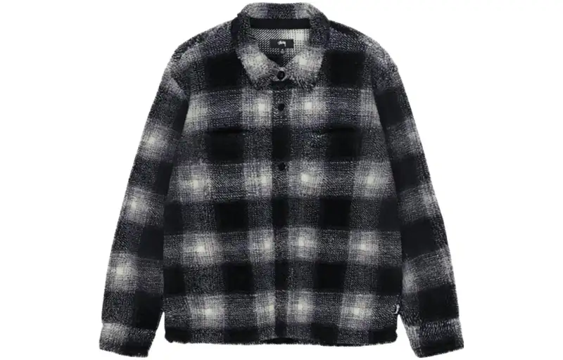 Stussy Plaid Sherpa Shirt
