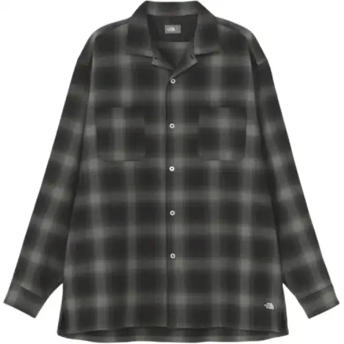 THE NORTH FACE Shirt Men's Black Gray