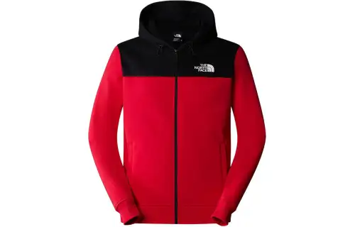 THE NORTH FACE ICON FULL ZIP HOODIE Sweatshirt Men's Red