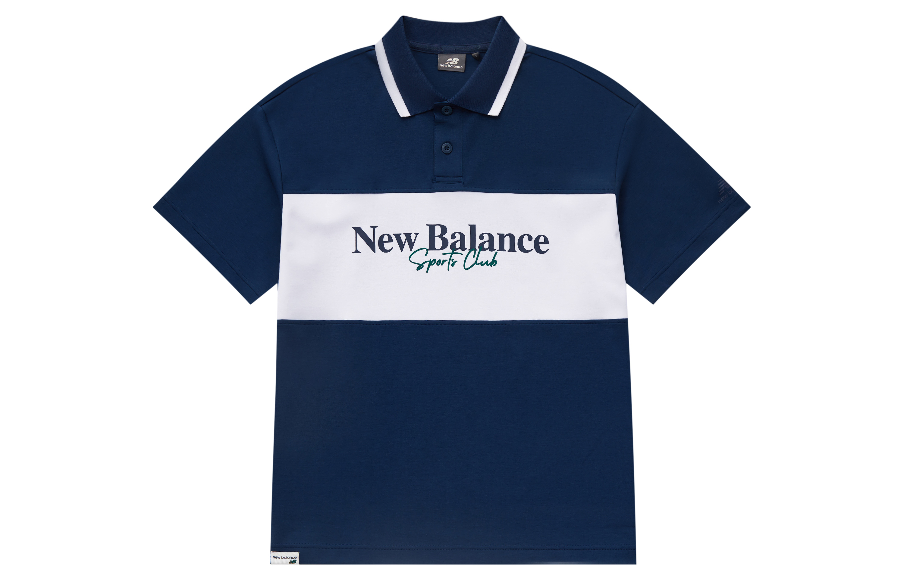 New Balance Polo Shirt Men's Blue