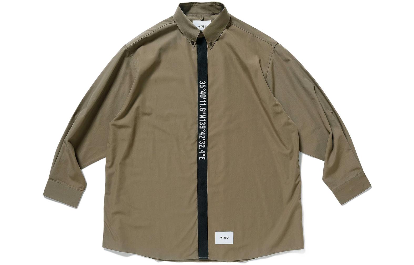 Мужская рубашка WTAPS fw22 (черная)