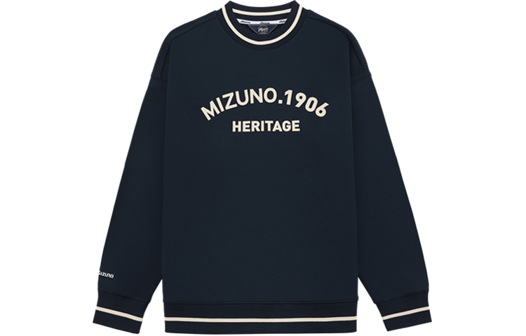 Свитшот Mizuno HERITAGE (темно-синий)