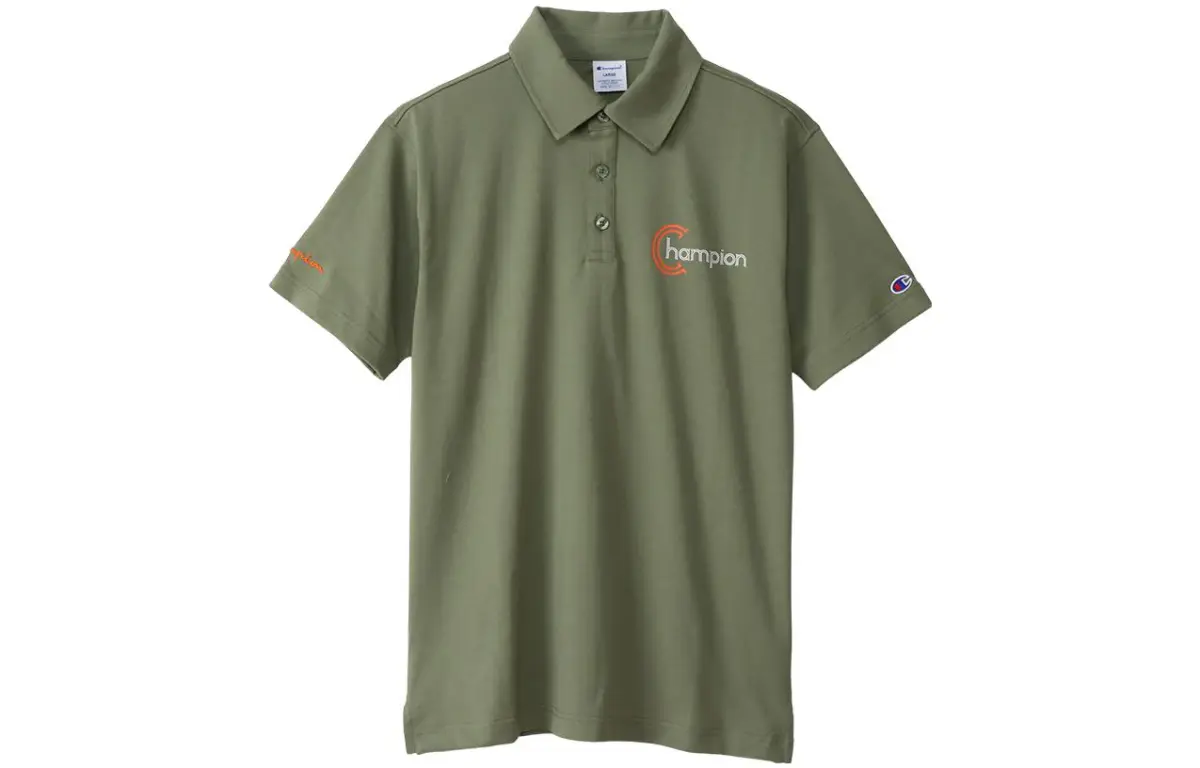 Champion Polo Shirts Men's Polo Collar Moderate Straight Fit