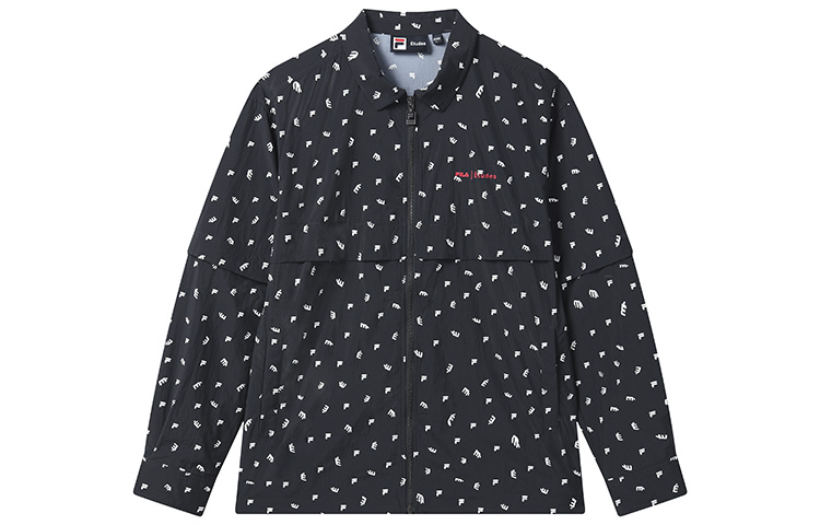 Мужская рубашка Fila (разноцветная с принтом)