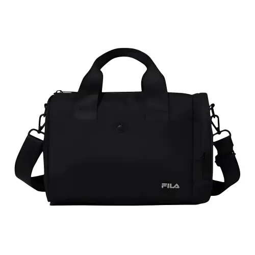 FILA Nylon Shoulder Bag, Crossbody Bag, Handbag, Gym Bag Mini Unisex Black