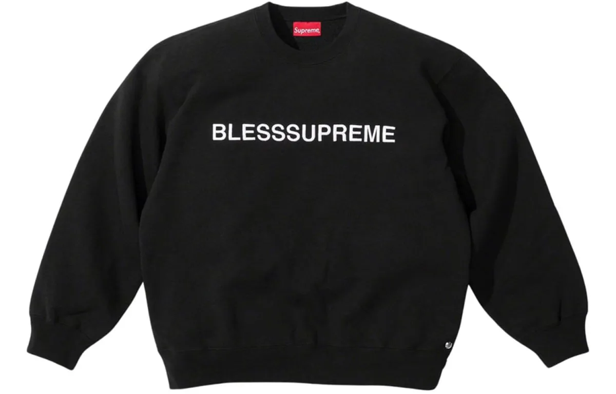 Supreme x Bless Supreme FW23 WEEK12 Collaboration FW23 WEEK12 CREWNECK Sweatshirt Unisex