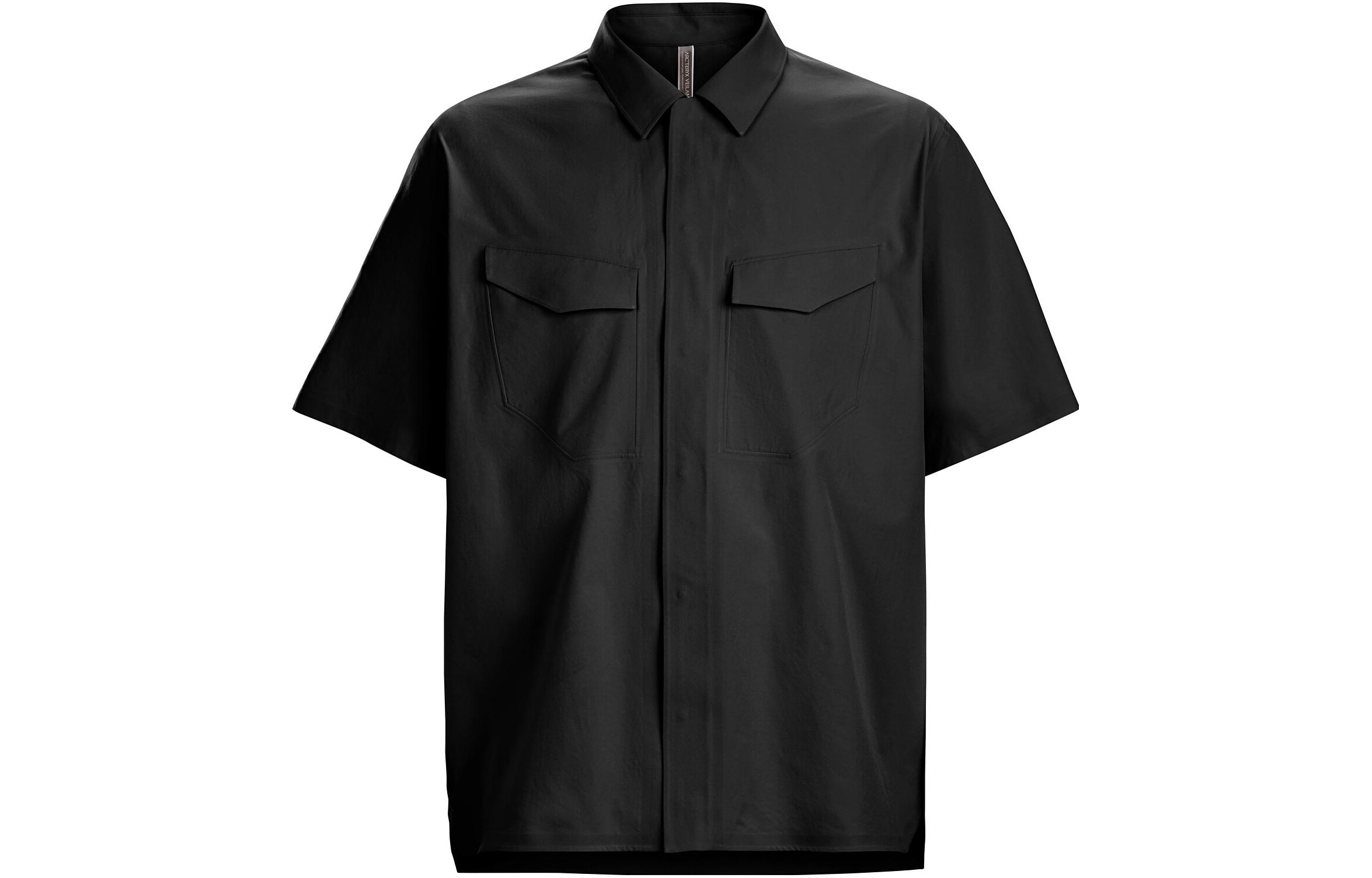Мужская рубашка Arcteryx VEILANCE Field Shirt SS (черная)