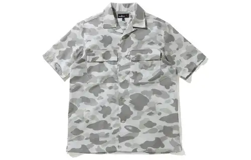 Bape Mr Camo Open Collar Shirt