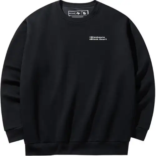Anta Basketball Collection Sweatshirt Men's Basic Black