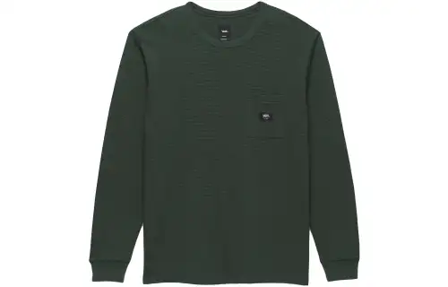 Vans Sweatshirts Men's Dark Green Crew Neck Moderate Regular
