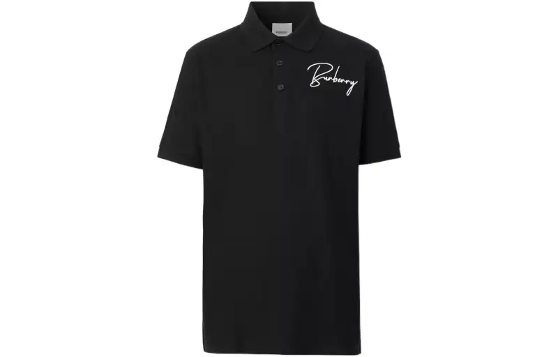 Burberry FW22 Polo Shirt Men's Black